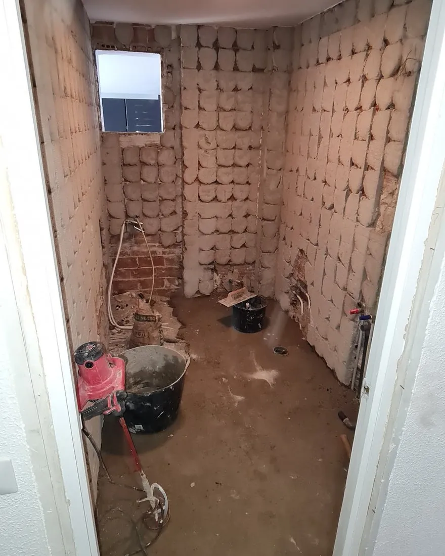 Baño — antes